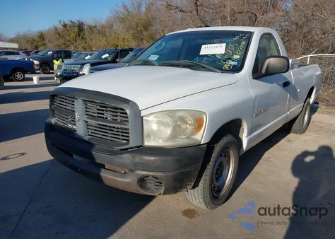 2007 Dodge Ram 1500 St from USA, damaged, VIN 1D7HA16P17J616035